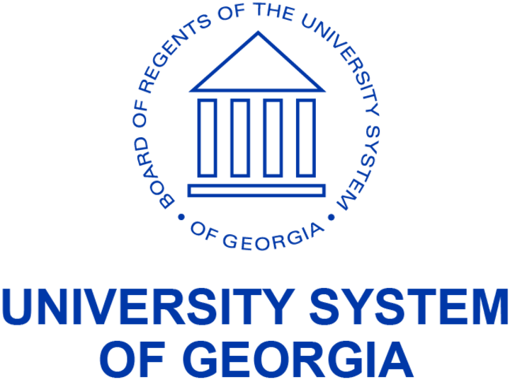 Logo reads University System of Georgia; clicking the link takes you to the USG website