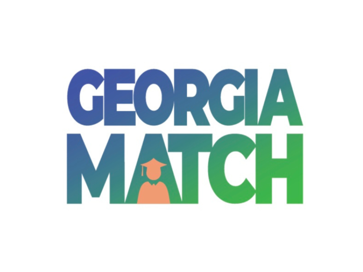 Logo reads Georgia Match; clicking the link takes you to the Georgia Student Finance Commission website