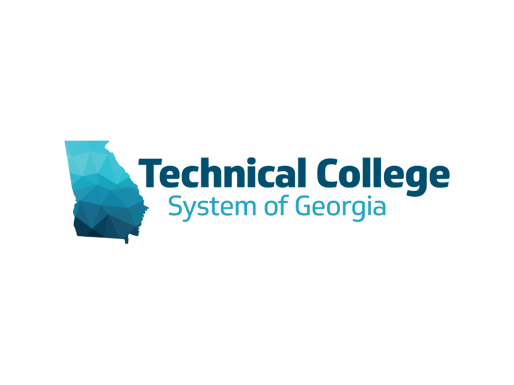 Logo reads Technical College system of Georgia; clicking the link takes you to the TCSG website